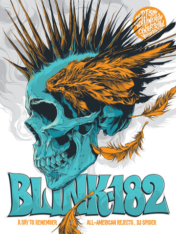 Blink-182 Concert Poster by Ken Taylor