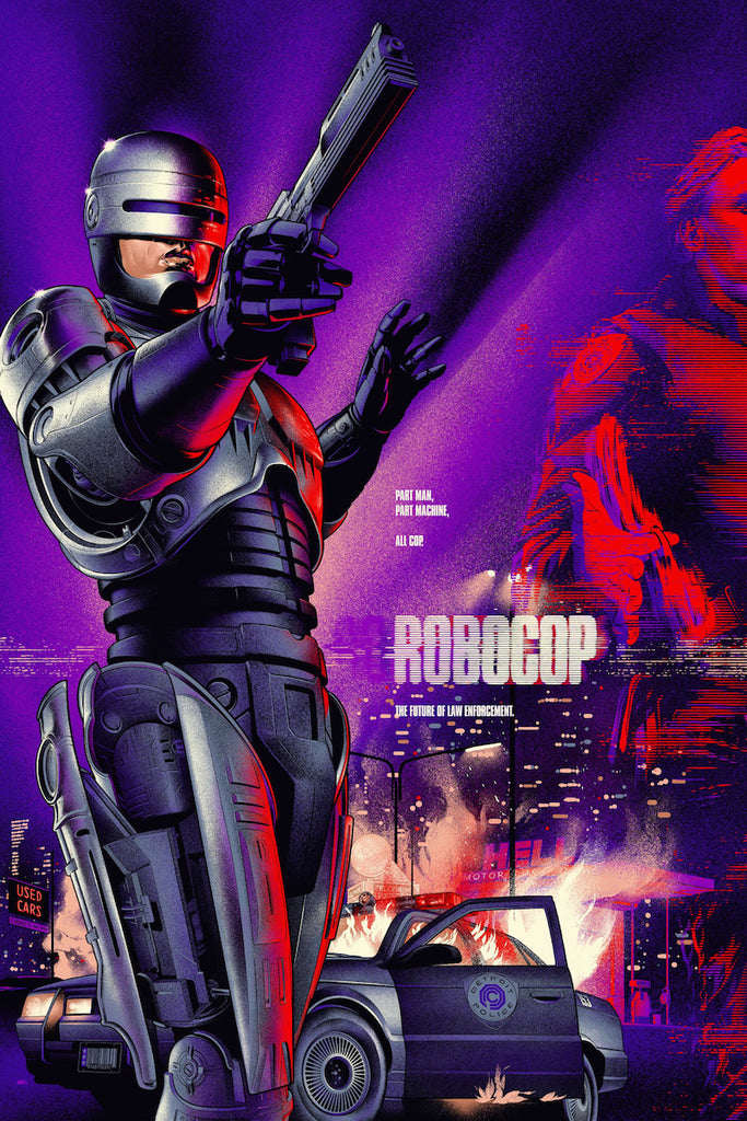 Robocop Poster by Martin Ansin