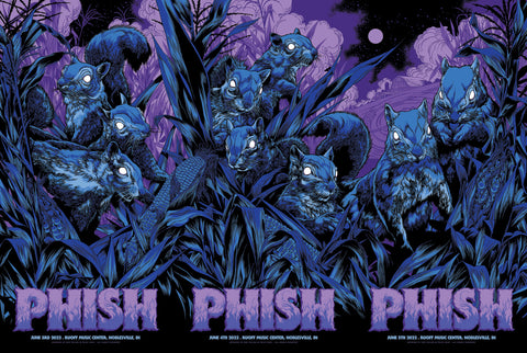 Phish Noblesville Poster Set by Ken Taylor