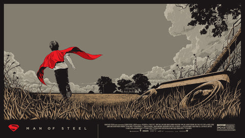 Man of Steel Movie Poster by Ken Taylor
