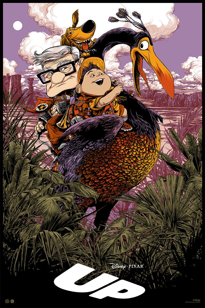 Up (Variant) Poster by Ken Taylor
