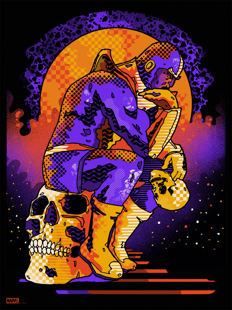 "Thanos" Marvel Print by We Buy Your Kids