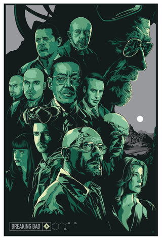 Breaking Bad Poster by Ken Taylor