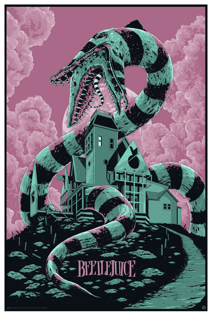 Beetlejuice Movie Poster by Ken Taylor