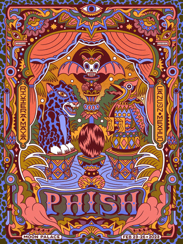 Phish Riviera Maya Poster by Bene Rohlmann