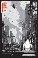 Big Hero 6 (Variant) Poster by Ken Taylor SCRATCH/DENT