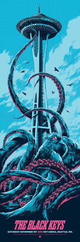 The Black Keys Concert Poster by Ken Taylor