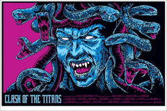 Clash of the Titans (Variant) Movie Poster by Ken Taylor