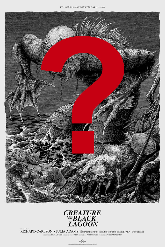 Creature from the Black Lagoon Poster (Remarque) by Brandon Holt