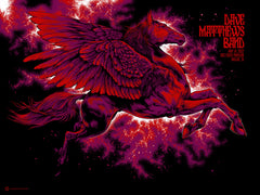 Dave Matthews Band Dallas Poster by Ken Taylor