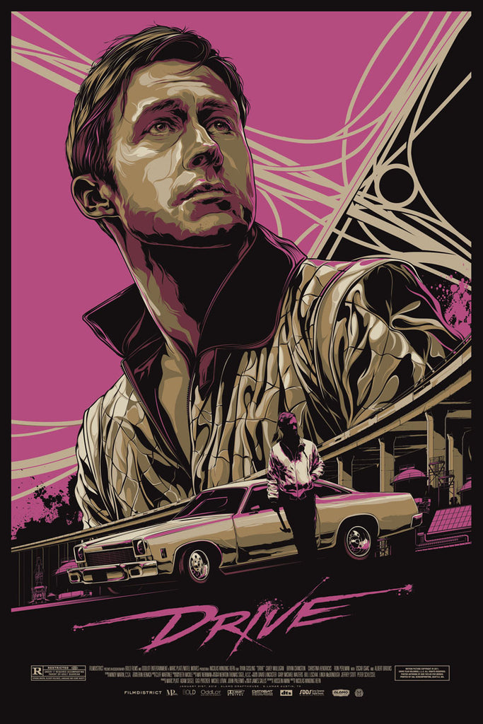 Drive Movie Poster by Ken Taylor