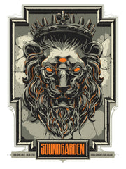 Soundgarden Concert Poster by Ken Taylor