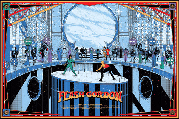 Flash Gordon Poster by Kilian Eng – Postersandtoys.com
