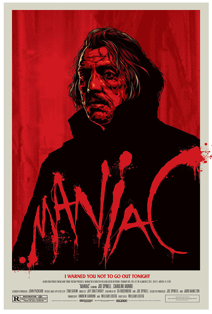 Maniac Poster by Ken Taylor