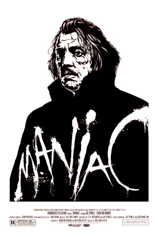 Maniac (Keyline Variant) Poster by Ken Taylor