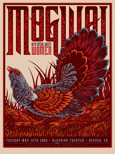 Mogwai Denver Concert Poster by Ken Taylor