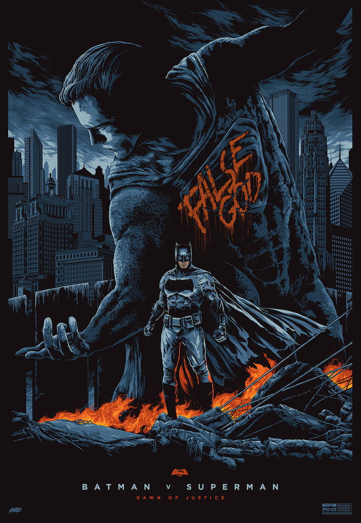 Batman v Superman: Dawn of Justice Poster by Ken Taylor
