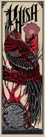 Phish MSG Concert Poster by Ken Taylor