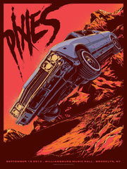 Pixies Brooklyn SCRATCH/DENT 2013 Concert Poster by Ken Taylor