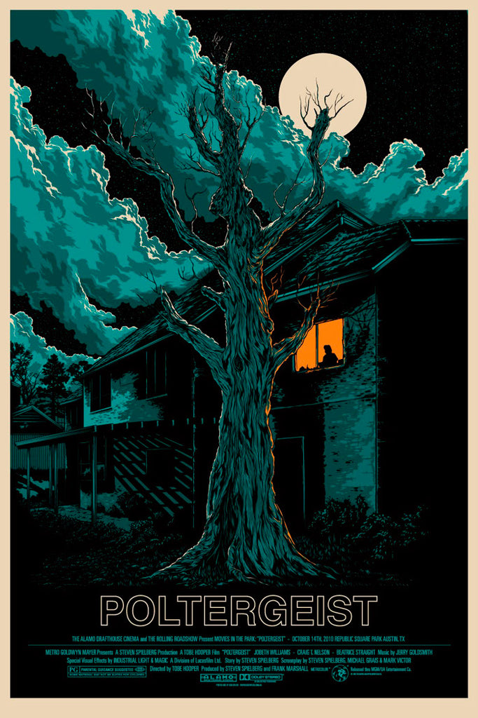 Poltergeist Movie Poster by Ken Taylor
