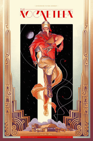 The Rocketeer Poster by Martin Ansin