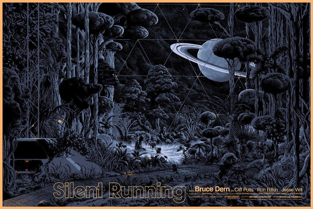 Silent Running (Variant) Poster by Kilian Eng