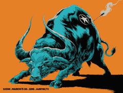 SXSW 2016 Poster by Ken Taylor (Variant)