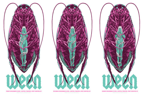 Ween Three-Poster-Set by Ken Taylor