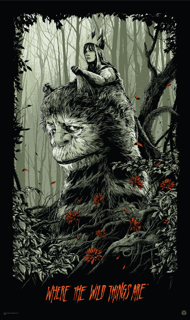 Where the Wild Things Are Movie Poster by Ken Taylor